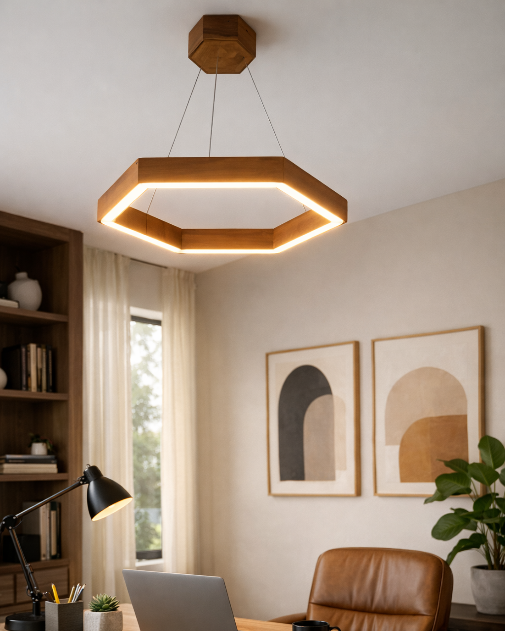 Підвісна LED-люстра