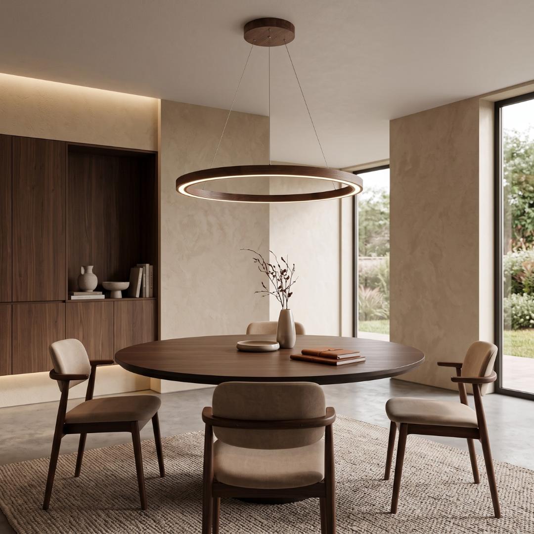 Hanging chandelier "Maru"