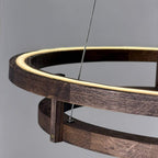 Hanging LED chandelier "Enso"