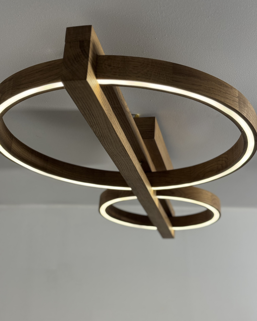 LightWood™  — LED-люстра з масиву дуба "Galaxy"