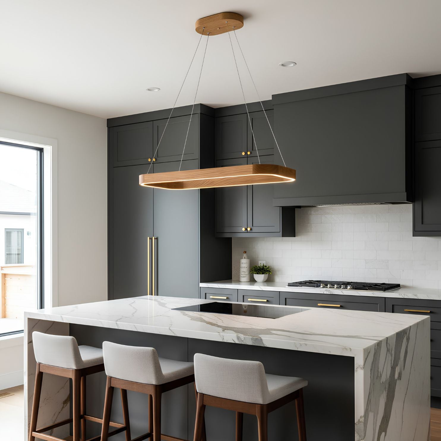 "Ellipse" LED pendant lamp
