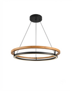Hanging LED chandelier "Enso"