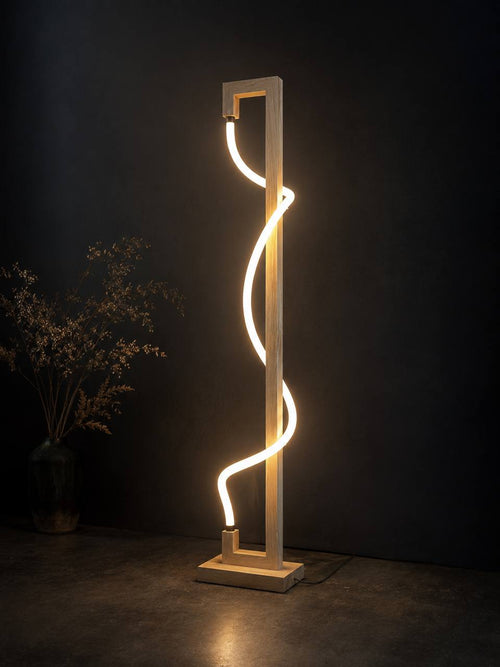 Floor lamp "Flame" - Light.wood