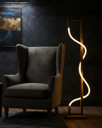 Floor lamp "Flame" - Light.wood