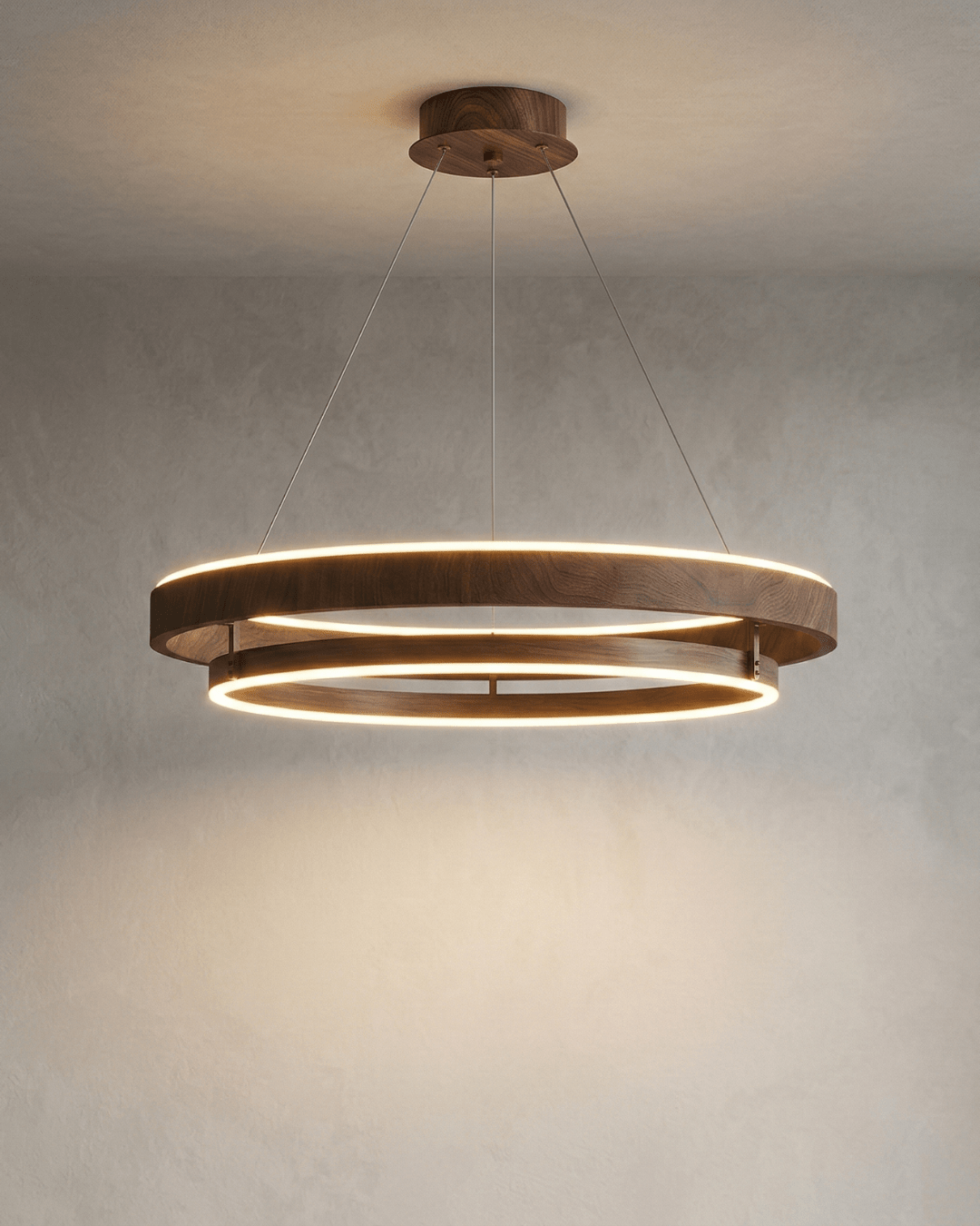 Hanging LED chandelier "Enso" - Light.wood