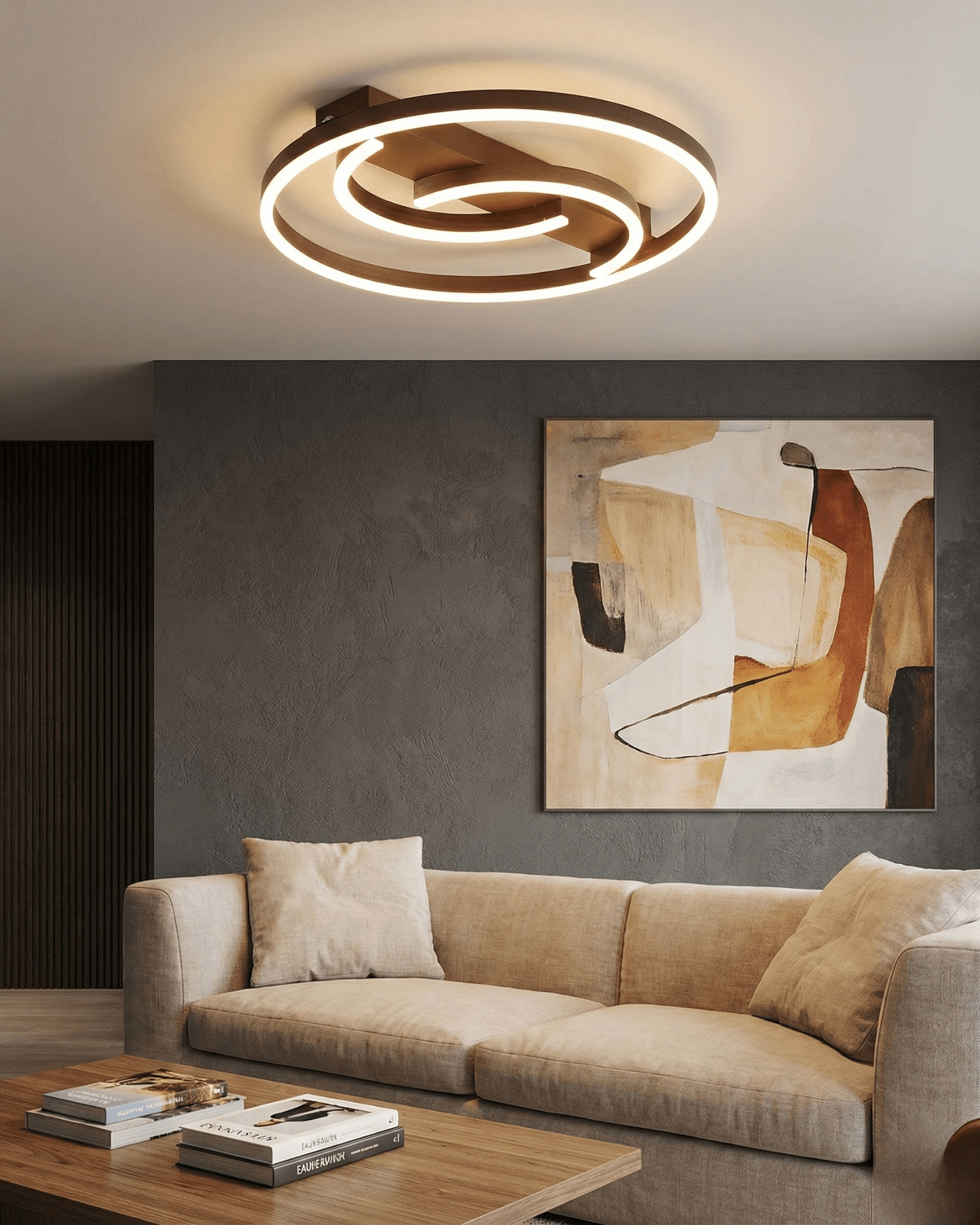 LED chandelier "Circle" - Light.wood
