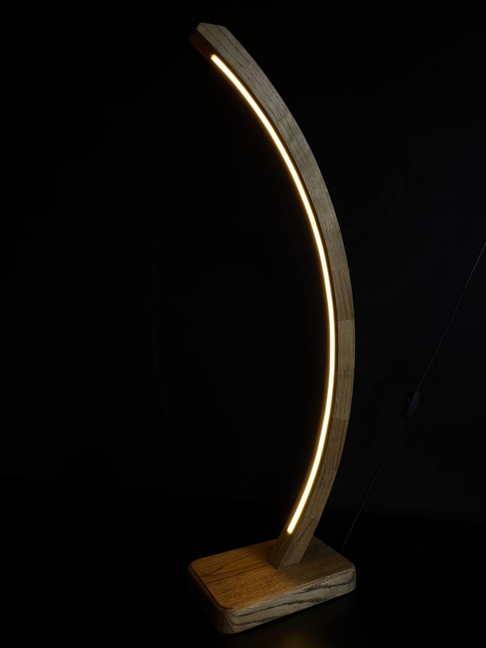 LED floor lamp "Crescent Moon" - Light.wood