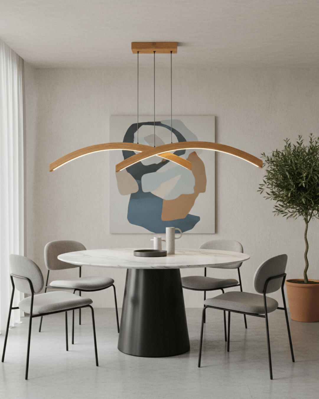 LED pendant lamp"Duo" - Light.wood