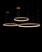 Pendant lamp "Aura Rings" - Light.wood