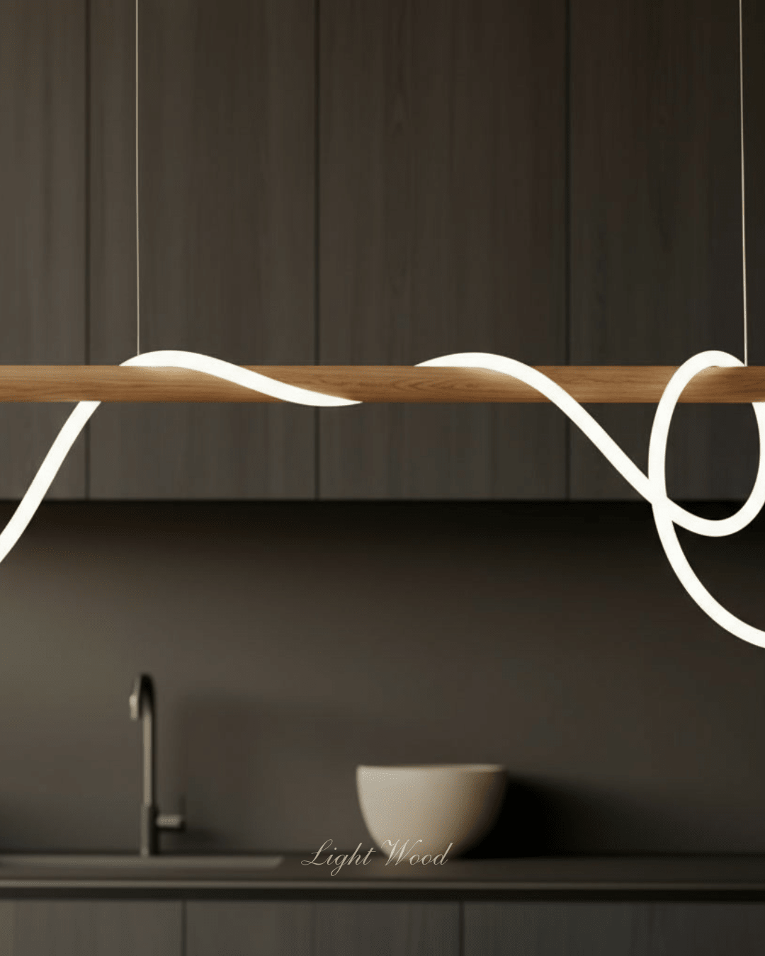 Pendant lamp "Flow" - Light.wood