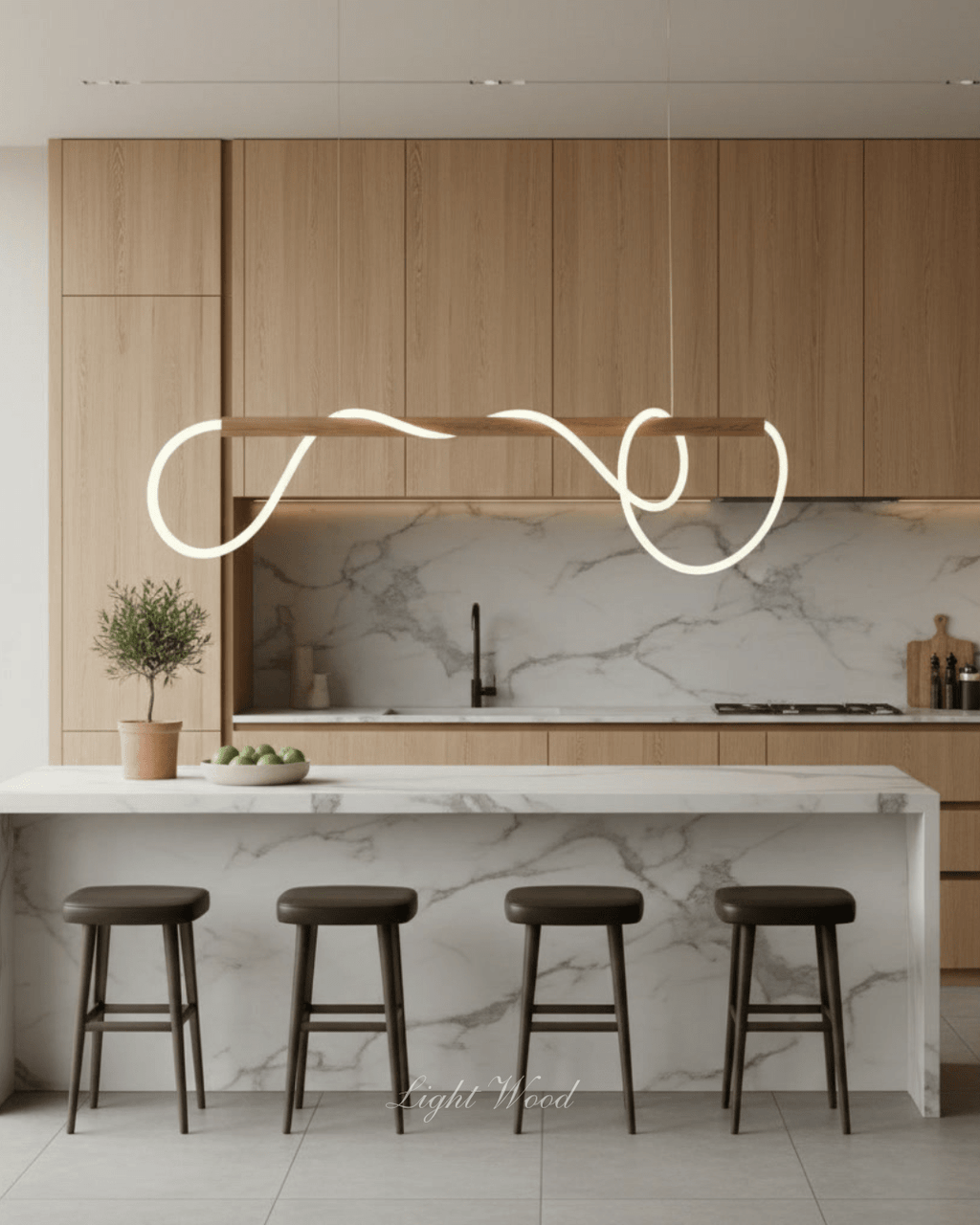 Pendant lamp "Flow" - Light.wood
