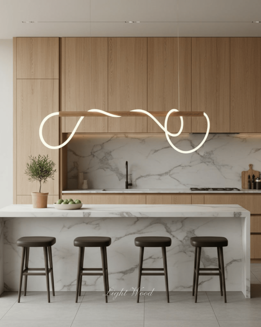 Pendant lamp "Flow" - Light.wood