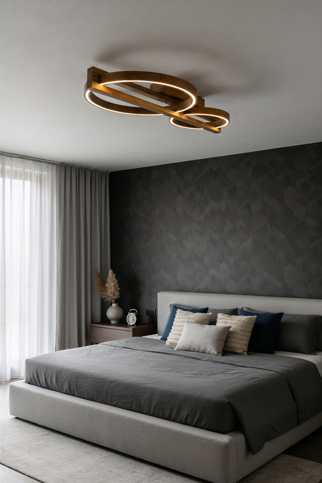 LightWood™  — LED-люстра з масиву дуба "Galaxy"